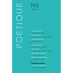 ISBN Poétique, n° 195 livre