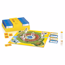 MEGABLEU Vocabulon Junior, unisexe, Carton, Plastique, Multicolore, 01-01-2015, France, CE,EN71-1,EN71-2,EN71-3