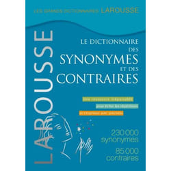 Dictionnaire des synonymes et des contraires (Broché)