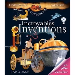 ISBN Incroyables inventions, Pour enfants, Français, 40 pages