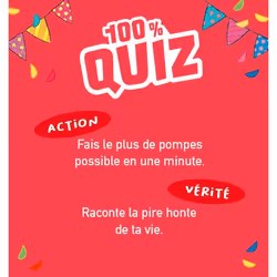 100% Quiz Soirée pyjama