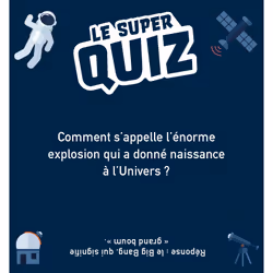 Le super quiz de l'Espace