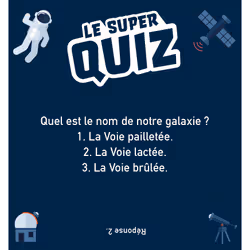 Le super quiz de l'Espace