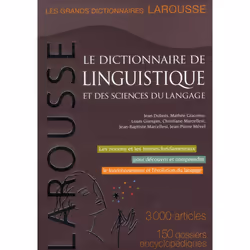 ISBN Le Dictionnaire De Linguistique Et Des Sciences Du Langage, Littérature, Français, Livre broché