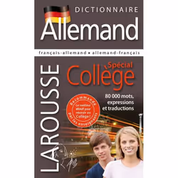 ISBN Dictionnaire Allemand - Spécial Collège, Éducatif, Français, 744 pages