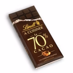 ISBN Lindt à cuisiner 70 % cacao - Les meilleures recettes, Cooking, Français, 64 pages