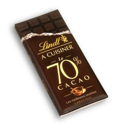 Lindt à cuisiner 70 % cacao - Les meilleures recettes (Cartonné)