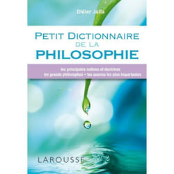 Petit dictionnaire de la philosophie (Broché)