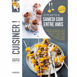 ISBN Petites recettes du samedi soir entre amis, Cooking, Français, 192 pages