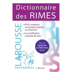 Dictionnaire des Rimes (Broché)