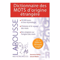 ISBN Dictionnaire des mots d'origine étrangère, Français, 448 pages
