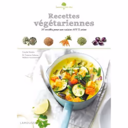 ISBN Recettes végétariennes, Français, 96 pages