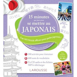 15 minutes par jour pour se mettre au japonais (Broché)