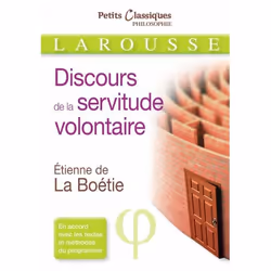 ISBN Le discours de la servitude volontaire, classiques, Français, 96 pages