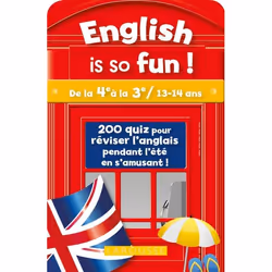 ISBN English is so fun (de la 4e à la 3e), Pour enfants, Français, 16 pages