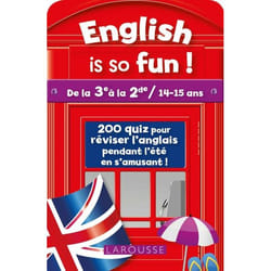English is so fun (de la 3e à la 2e) (Broché)