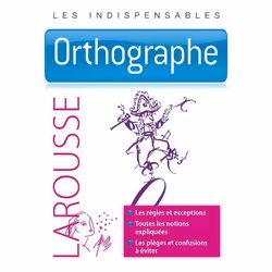 ISBN Orthographe - Les indispensables Larousse, Français, 120 pages