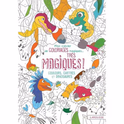 ISBN Mon cahier de coloriages magiques très magiques - Couleurs, Chiffres et Dinosaures, Pour enfants, Français, 32 pages