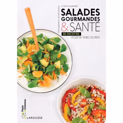 ISBN Salades gourmandes & santé, Cooking, Français, 128 pages