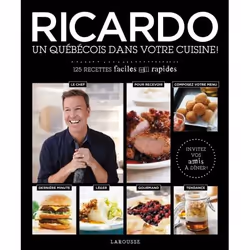 ISBN Ricardo, un québécois dans votre cuisine, Cooking, Français, 272 pages