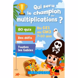 ISBN Multiplications : Qui sera le champion ?, Pour enfants, Français, 16 pages