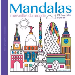 ISBN Mandalas Merveilles du monde, Art & design, Français, 64 pages