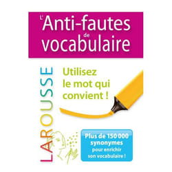 L'Anti-fautes de vocabulaire (Broché)