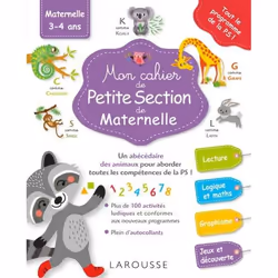 ISBN Mon grand cahier Larousse de la maternelle : petite section, Pour enfants, Français, 96 pages
