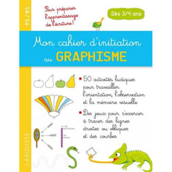 Mon cahier d'initiation au GRAPHISME dès 3/4 ans (Broché)