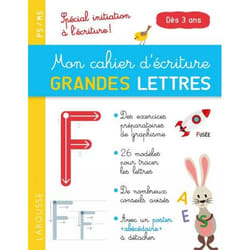 Mon cahier d'écriture GRANDES LETTRES dès 3 ans (Broché)