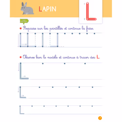Mon cahier d'écriture GRANDES LETTRES dès 3 ans (Broché)