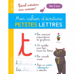 ISBN Mon cahier d'écriture PETITES LETTRES dès 5 ans, Pour enfants, Français, 48 pages