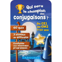 ISBN Qui sera le champion des Conjugaisons ?, Pour enfants, Français, 16 pages