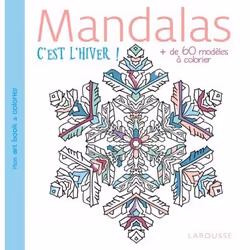 ISBN Mandalas c'est l'hiver, Art & design, Français, 64 pages