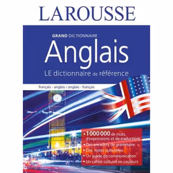 ISBN Grand dictionnaire Anglais, Éducatif, Français, 2368 pages