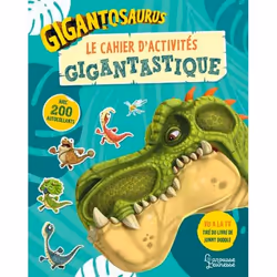ISBN Gigantosaurus : Le cahier d'activités GIGANTASTIQUE, Français, 40 pages