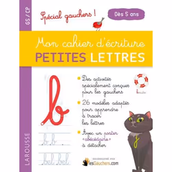 ISBN Mon cahier d'écriture PETITES LETTRES sp gauchers, Pour enfants, Français, 48 pages