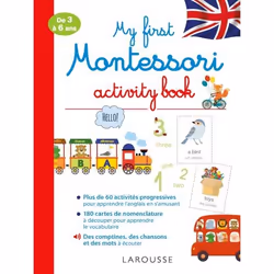 ISBN My first Montessori activity book, Pour enfants, Français, 144 pages