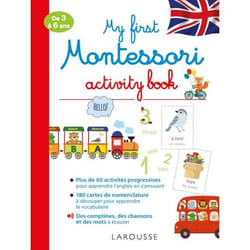 My first Montessori activity book (Broché)