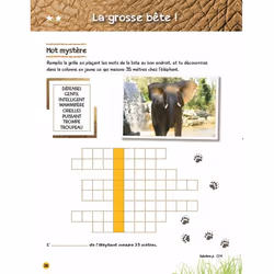 Mon grand livre d'activités UNE SAISON AU ZOO
