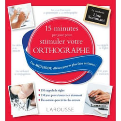 15 minutes par jour pour stimuler son orthographe (Broché)