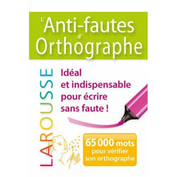 L'Anti-fautes d'orthographe (Broché)