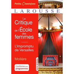 ISBN La critique de L'Ecole des femmes- L'impromptu de Versailles, classiques, Français, 128 pages