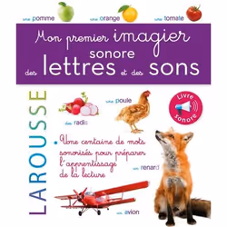 ISBN Mon imagier sonore des premiers sons, Français, 20 pages