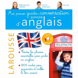 ISBN Mon premier guide de conversation sonore d'anglais, Français, 20 pages