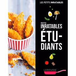 ISBN Recettes inratables étudiants, Cooking, Français, 144 pages