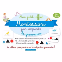 ISBN Mon petit coffret Montessori pour comprendre la grammaire, Pour enfants, Français, 16 pages