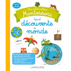 ISBN Mes cahiers ateliers Montessori : découverte du monde, Pour enfants, Français, 72 pages