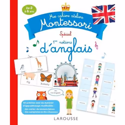 ISBN Mes cahiers ateliers Montessori spécial 1ères notions d' anglais, Français, 96 pages