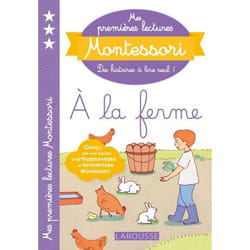 Mes premières lectures Montessori, à la ferme (Broché)
